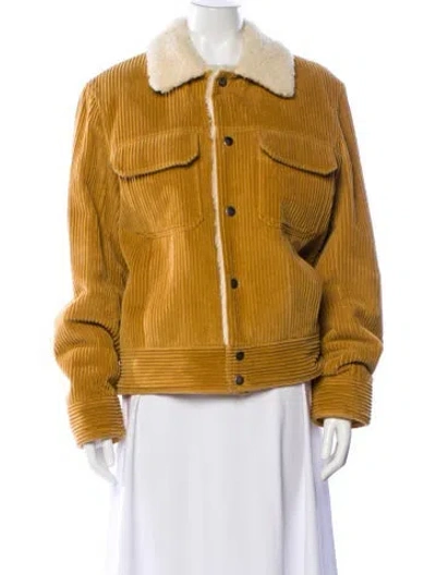 Pre-owned Sandro Jacket In Neutral