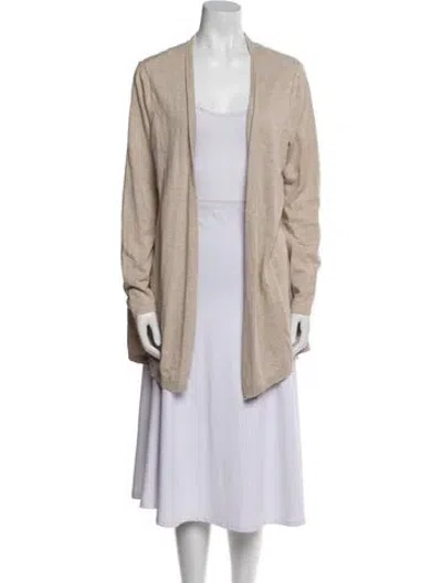 Pre-owned Sandro Jacket In Neutral