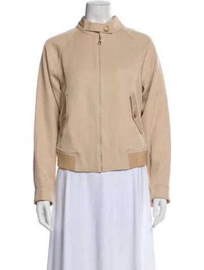 Pre-owned Sandro Jacket In Neutral