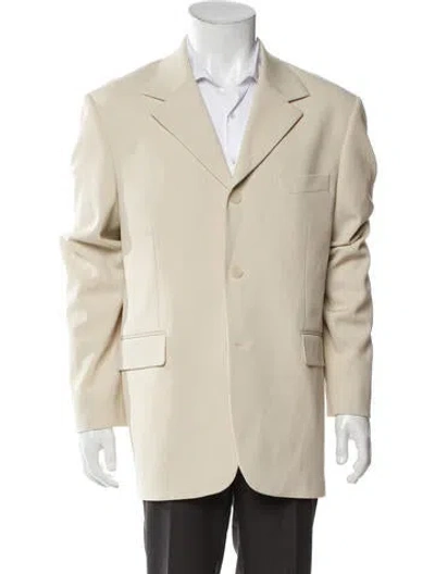 Pre-owned Sandro Jacket In Neutral