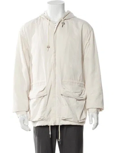 Pre-owned Sandro Jacket In Neutral