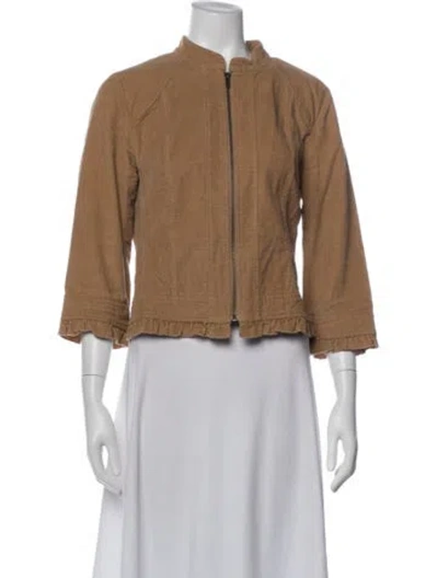 Pre-owned Sandro Jacket In Neutral