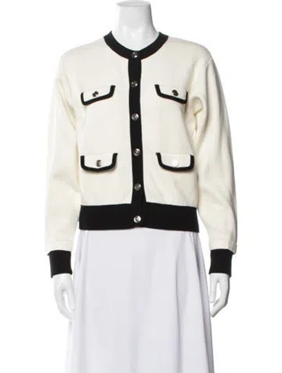 Pre-owned Sandro Jacket In Neutrals