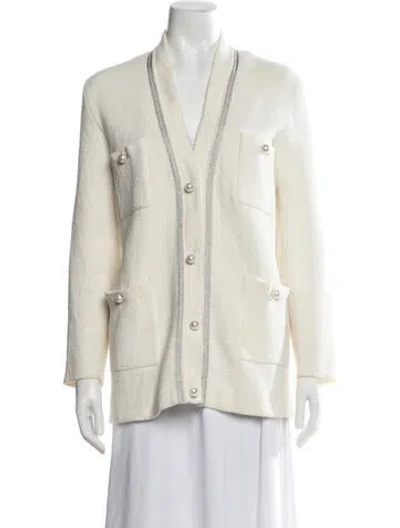 Pre-owned Sandro Jacket In Neutrals