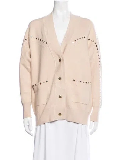 Pre-owned Sandro Jacket In Neutrals