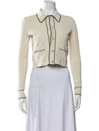 Pre-owned Sandro Jacket In Neutrals