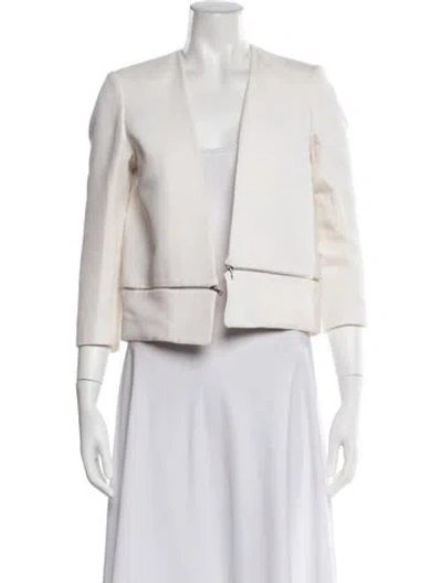 Pre-owned Sandro Jacket In Neutrals