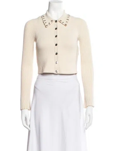 Pre-owned Sandro Jacket In Neutrals