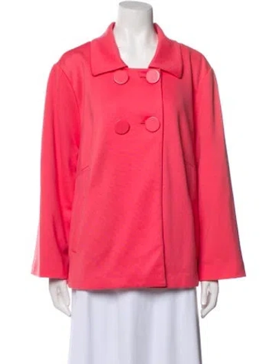 Pre-owned Sandro Jacket In Pink