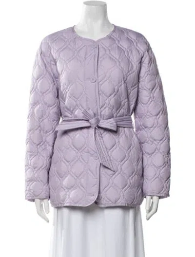 Pre-owned Sandro Jacket In Purple