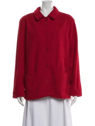 Pre-owned Sandro Jacket In Red