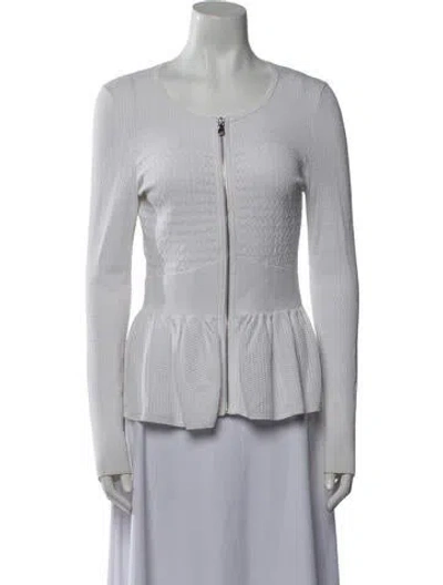 Pre-owned Sandro Jacket In White