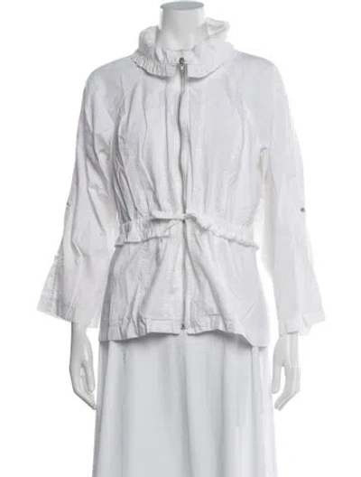 Pre-owned Sandro Jacket In White
