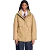 Sandro Jacket With Adjustable Waist In Brown
