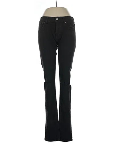 Pre-owned Sandro Jeans In Black