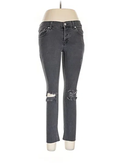 Pre-owned Sandro Jeans In Gray