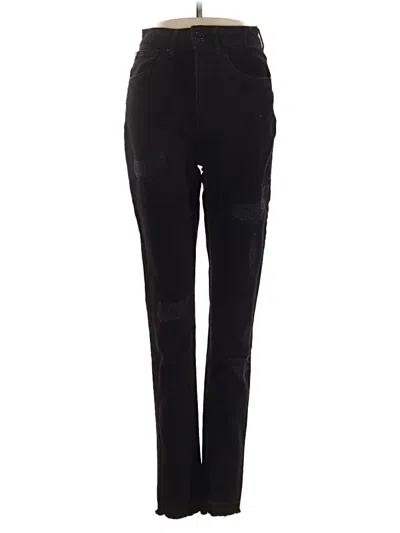 Pre-owned Sandro Jeggings In Black