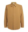 Sandro Long Sleeved Jersey Shirt In Nude