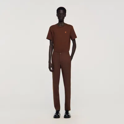 SANDRO JERSEY TROUSERS