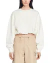 Sandro Jiya Sweatshirt In White