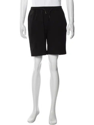Pre-owned Sandro Jogger Shorts In Black