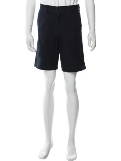 Pre-owned Sandro Jogger Shorts In Blue