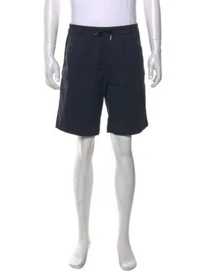 Pre-owned Sandro Jogger Shorts In Blue