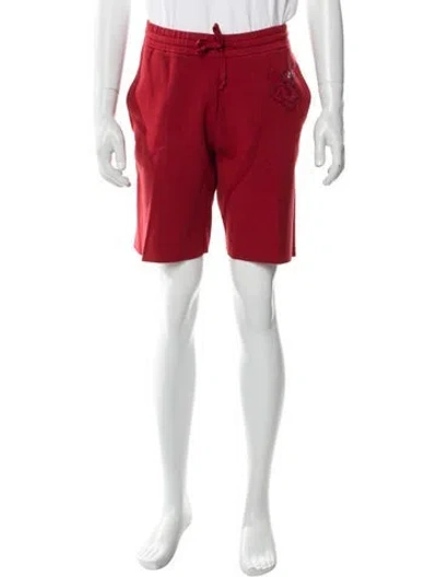 Pre-owned Sandro Jogger Shorts In Red