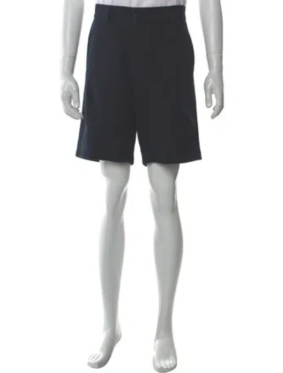 Pre-owned Sandro Jogger Shorts W/ Tags In Blue