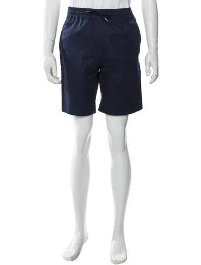 Pre-owned Sandro Jogger Shorts W/ Tags In Blue