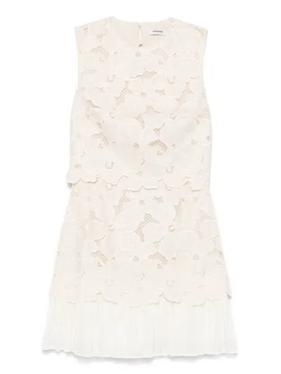 Sandro Johanna Short Guipure Dress