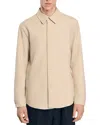 Sandro Joker Minimal Regular Fit Button Down Shirt In Ficelle