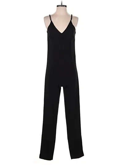 Pre-owned Sandro Jumpsuit In Black