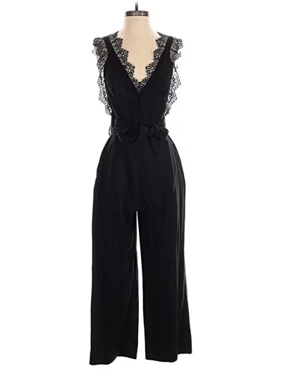 Pre-owned Sandro Jumpsuit In Black
