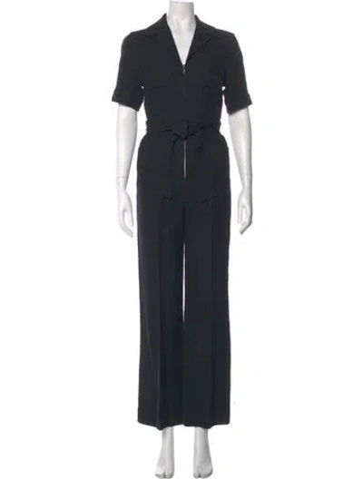 Pre-owned Sandro Jumpsuit In Black