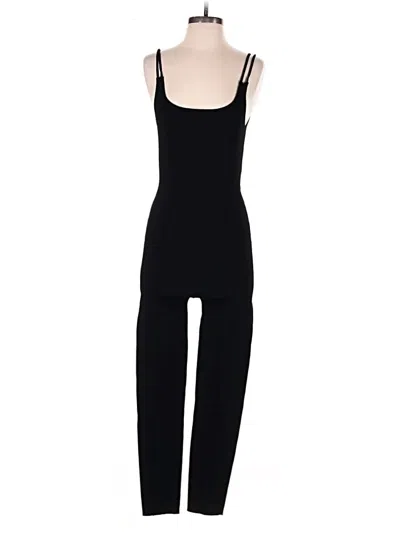 Pre-owned Sandro Jumpsuit In Black