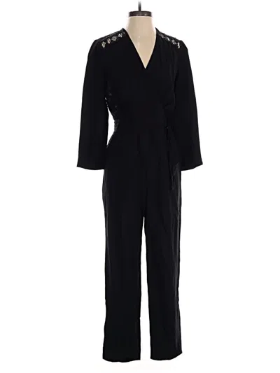 Pre-owned Sandro Jumpsuit In Black