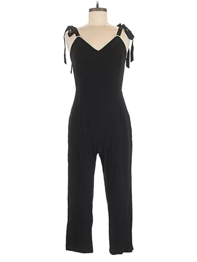 Pre-owned Sandro Jumpsuit In Black