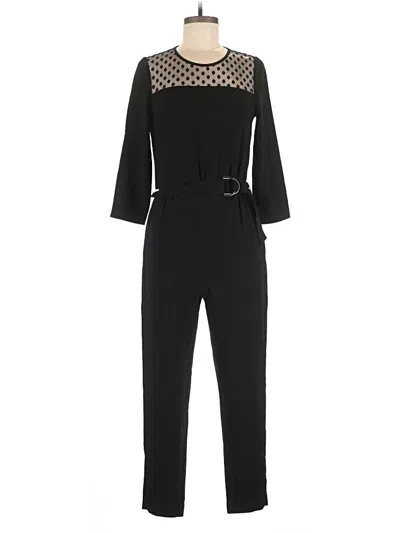 Pre-owned Sandro Jumpsuit In Black