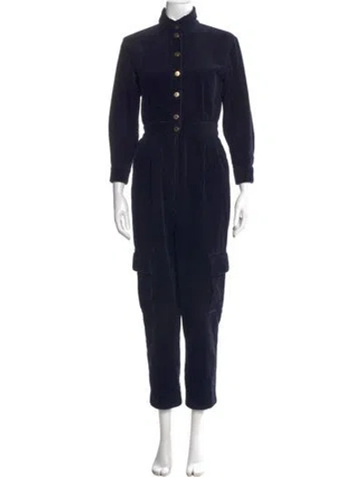Pre-owned Sandro Jumpsuit In Blue