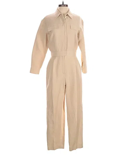 Pre-owned Sandro Jumpsuit In Brown