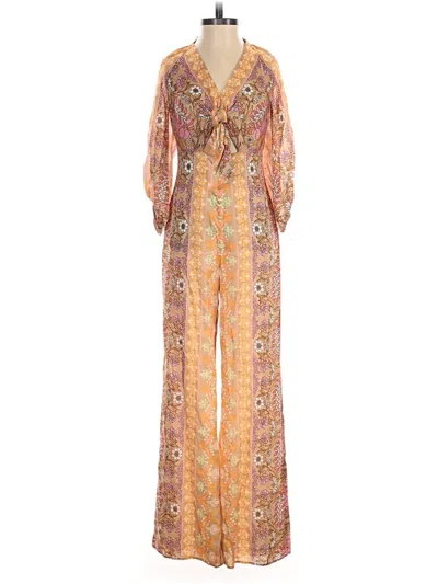 Pre-owned Sandro Jumpsuit In Orange