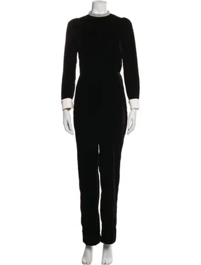 Pre-owned Sandro Jumpsuit W/ Tags In Black