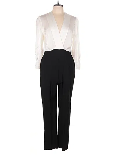 Pre-owned Sandro Jumpsuit In White