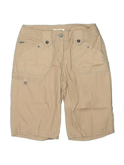 Pre-owned Sandro Khaki Shorts In Brown