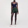 Sandro Knit Bodysuit In Blue