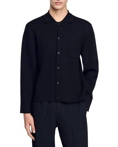 SANDRO KNIT CARDIGAN