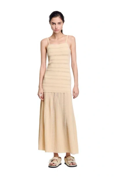 Sandro Knit Maxi Dress