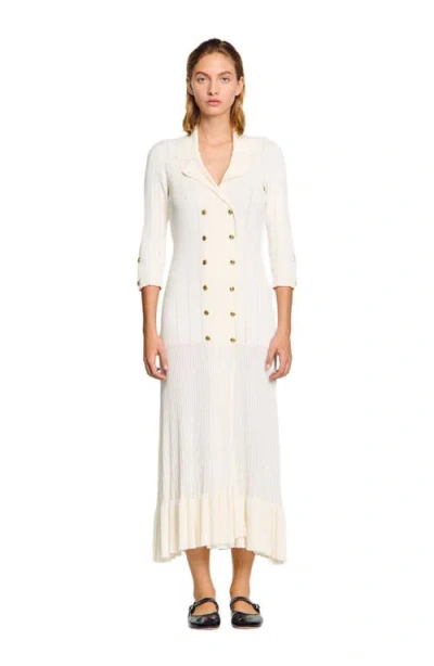 SANDRO SANDRO KNIT MAXI DRESS