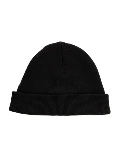 Pre-owned Sandro Knitted Hat In Black